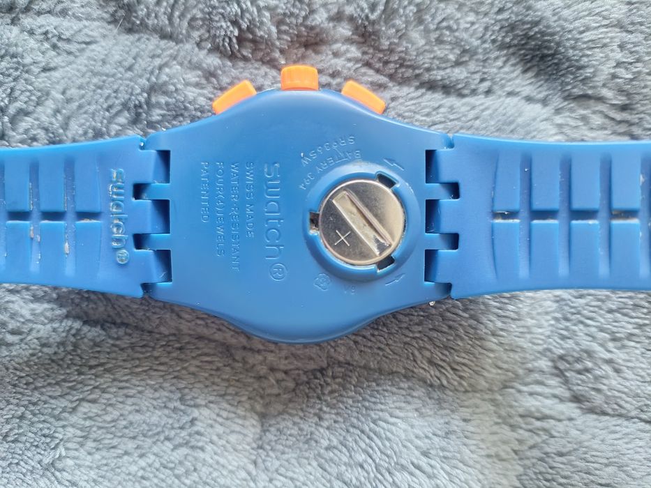 Zegarek Swatch Primarily Blue Chrono