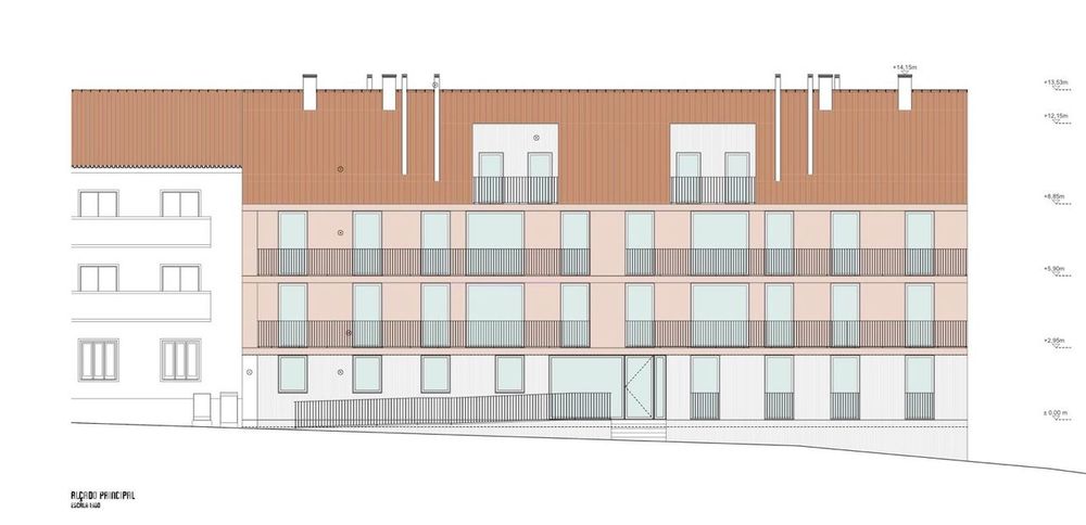 Terreno urbano de 826,74m2, em Santarém