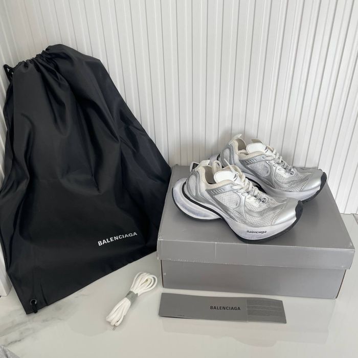 Кросівки 35 36 Balenciaga Circuit сірі кроссовки Баленсиага Баленсіага серые