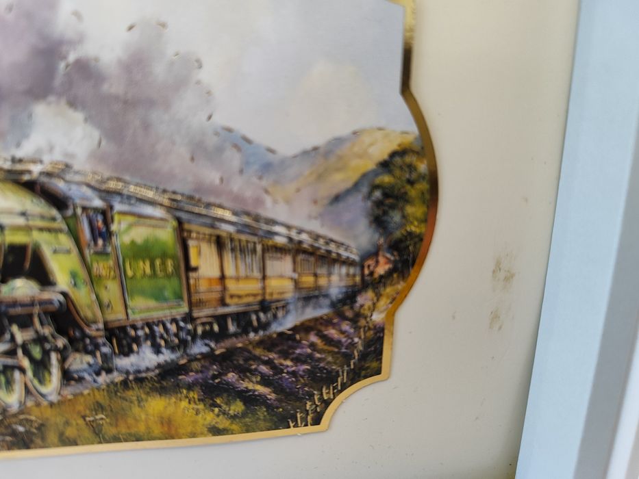 Lokomotywa pociąg parowóz obraz obrazek 3D telewizory