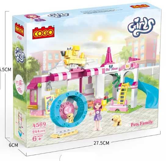 Конструктор Ігровий майданчик для тварин, сумісний з LEGO