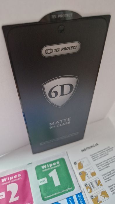 Hartowane szkło Full Glue 6D Matte do Samsung Galaxy A56 5G/S25 Fe
