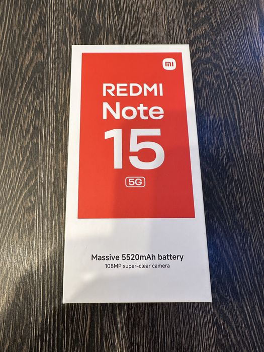 Xiaomi Redmi Note 15 nowy zaplombowany 8/256