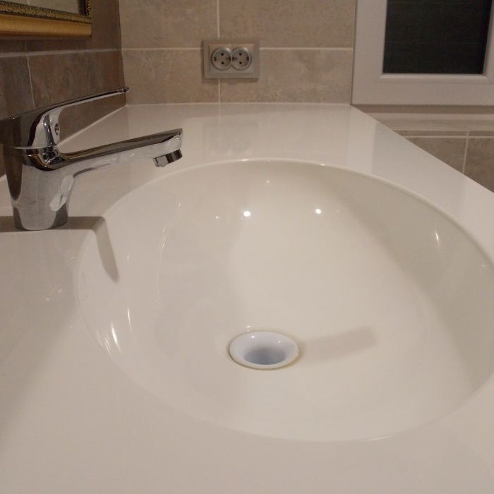 Стільниця, мийка, лита мийка з стільницею, штучний натуральний камінь