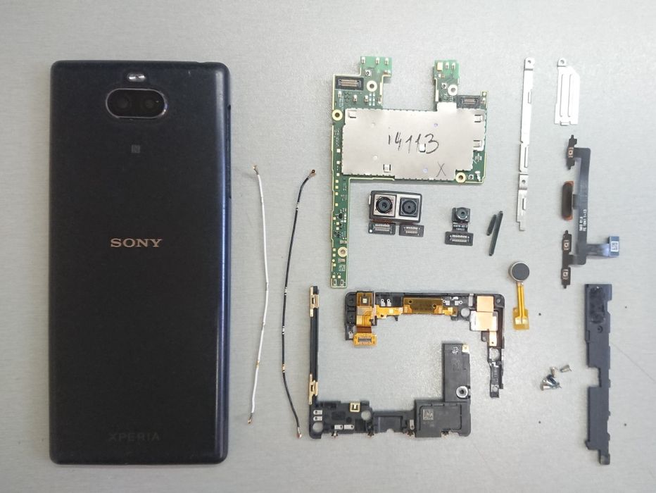 Sony Xperia 10 i4113 i3113. Камера Крышка Динамик Сканер Шлейф