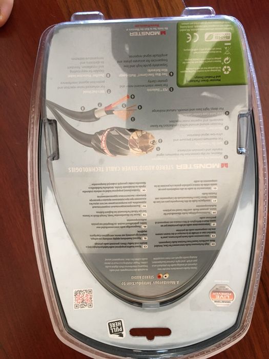 Cabos áudio Monster Cable - Interconnect RCA