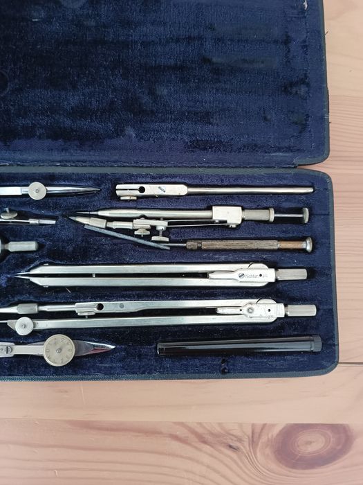 Zestaw kreślarski Richter Precision PRL Vintage
