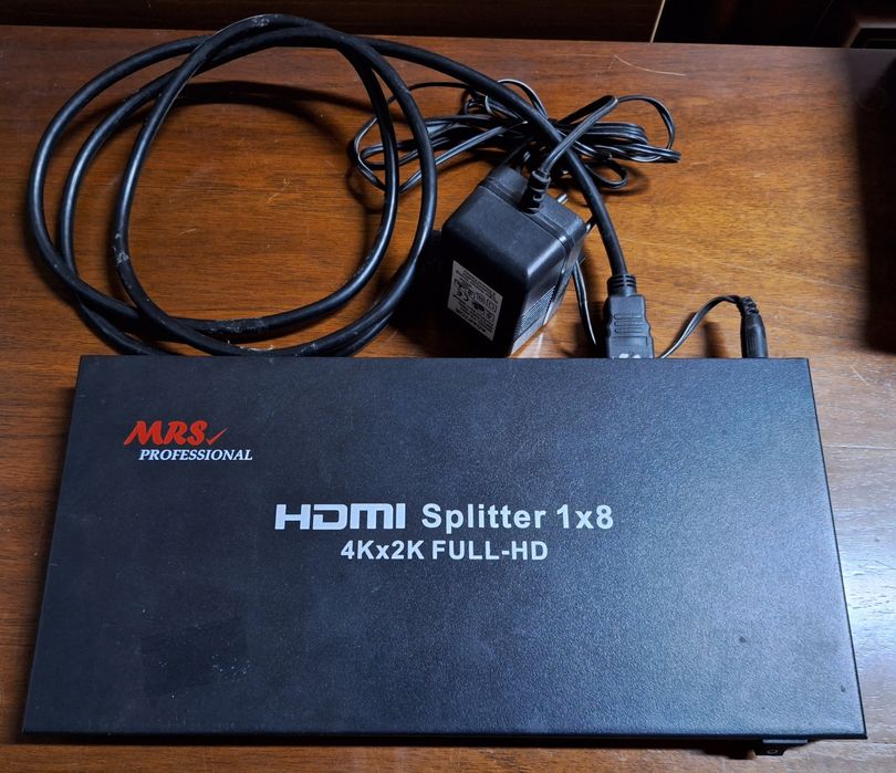 rozdzielacz sygnału HDMI (splitter) marki MRS Professional