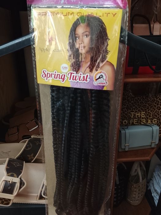 Tranças de postiço twist para crrchet