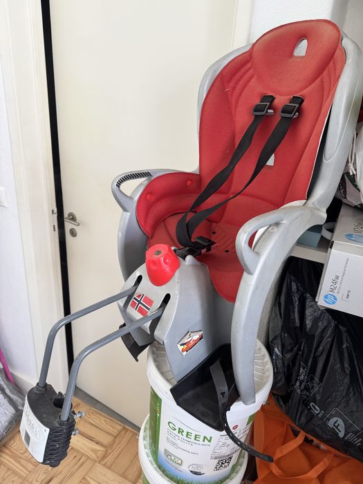 Cadeira de bicicleta de crianca