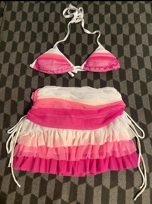 Trzyczęściowy strój kąpielowy rozm. S/M