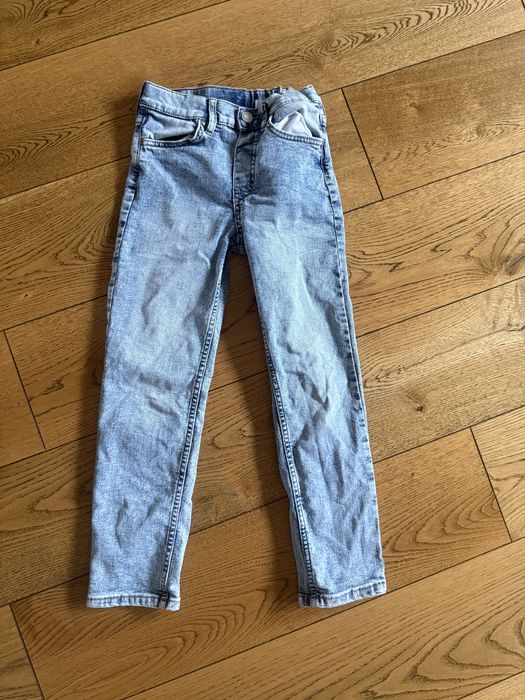 Spodnie jeansowe slim HM 128
