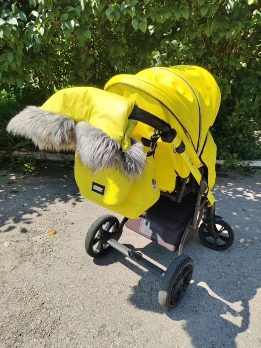 Коляска MiooBaby Zoom black edition 2 в 1