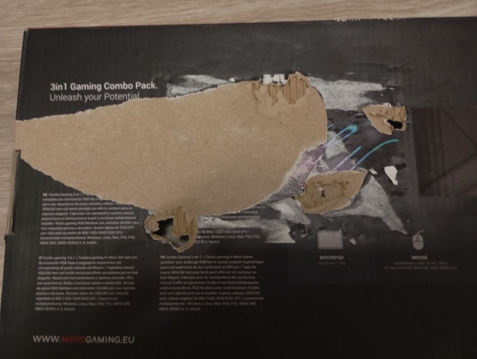 Teclado Gaming Mars Gaming