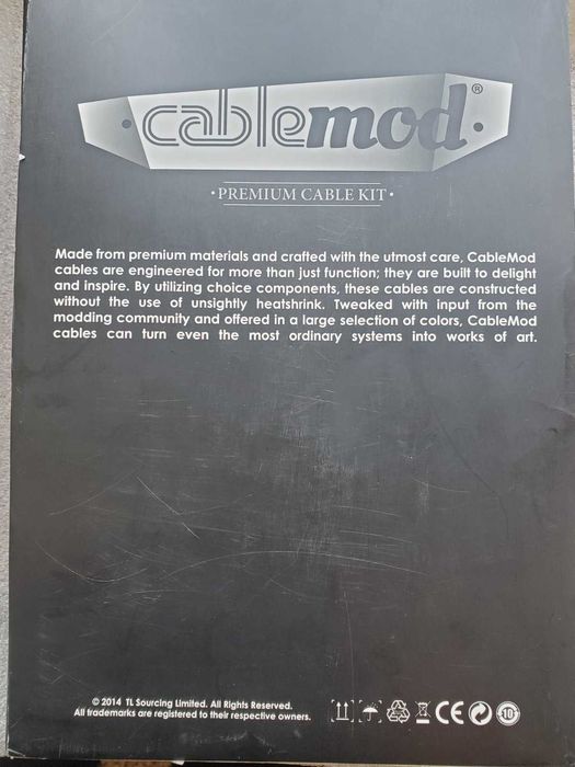 модульні кабеля - Premium Cable Kit + Corsair RM850i (згорів)