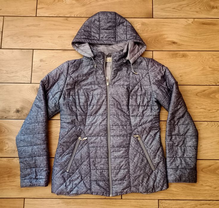 Kurtka damska, dziewczęca szara. Rozm. 42 Firmy Jawal. Produkt polski