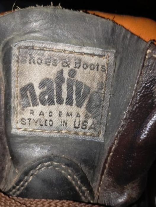 Ботінки жіночі шкіряні native American