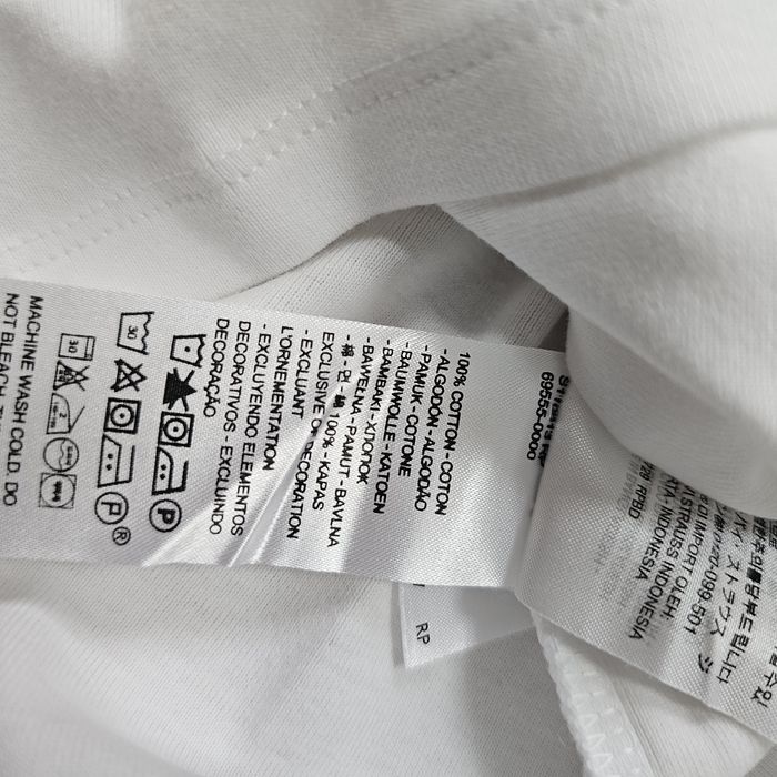 Bluzka Levi's Long Sleeve Baby White rozmiar L biała slim fit