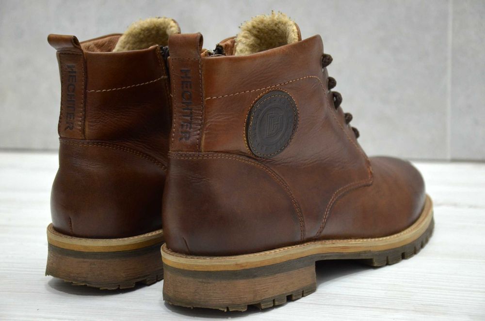 Hechter, оригінал теплі шкіряні черевики, ботинки