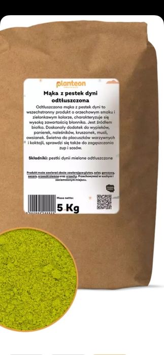 Mąka z pestek dyni 5 kg