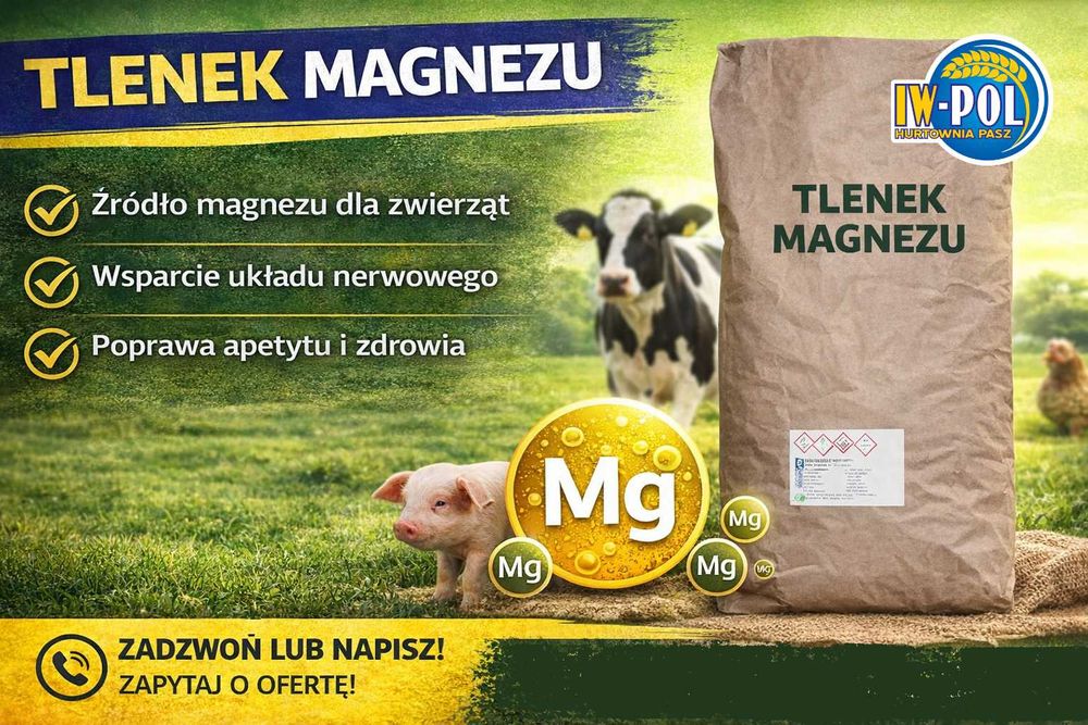 Tlenek magnezu 25 kg