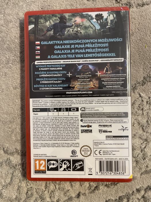 Star wars outlaws PL na switch 2! Wysyłka.