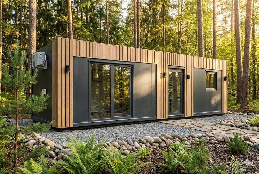 Kontener 8x3 handlowy, socjalny, biurowy, magazynowy – STAGO Gdynia