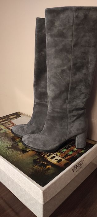 Kozaki szare Venezia r. 39.