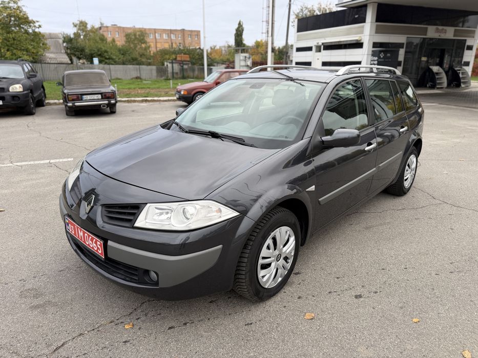 Рено Меган 2 1.6 108тис. км климат, круиз, подогрев сидений, бесключевой