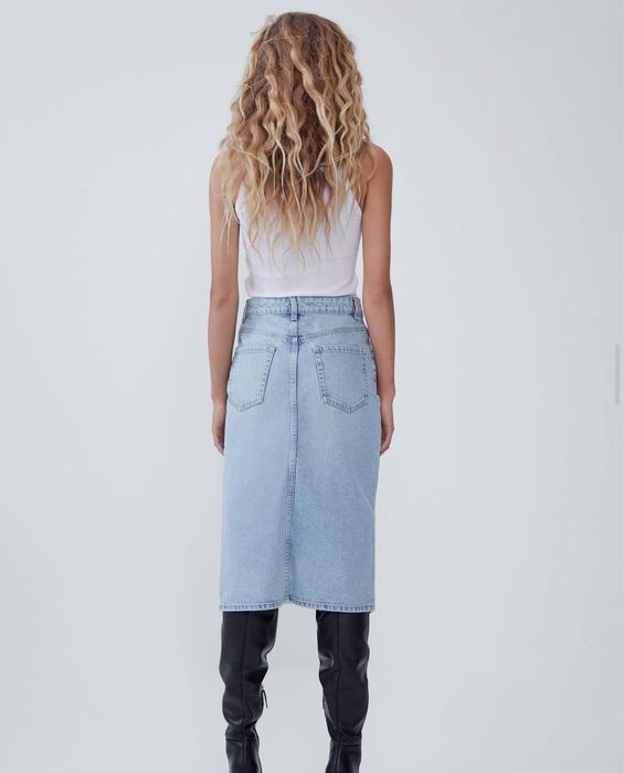 Джинсова спідниця ZARA