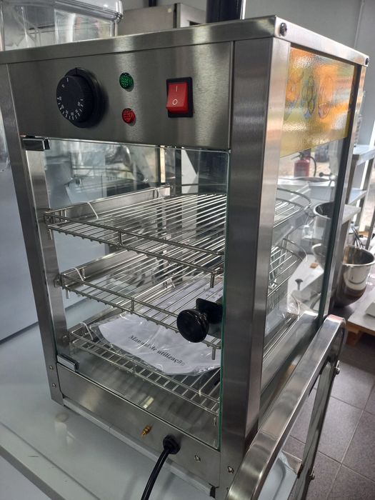 Vitrine aquecida para pastelaria