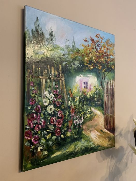 Obraz olejny na płótnie 128x35 Kapłański motyw owoce jabłk