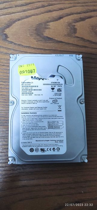 Disco Rígido da Maxor