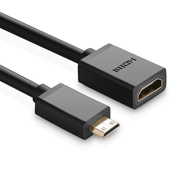 Ugreen kabel adapter przejściówka HDMI (żeński) - mini HDMI (męski) 4K
