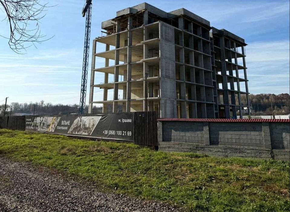 1-кімнатна м. Іршава в ЖК "Набережний", від забудовника