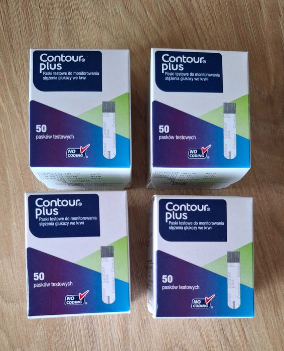 Paski Contour Plus - 4 opakowania
