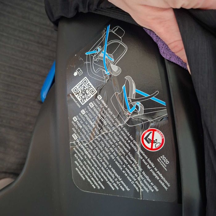 Fotelik samochodowy dla noworodka + baza isofix