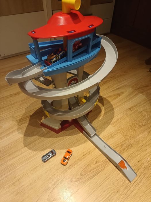 Zjeżdżalnia Psi Patrol True Metal + autka