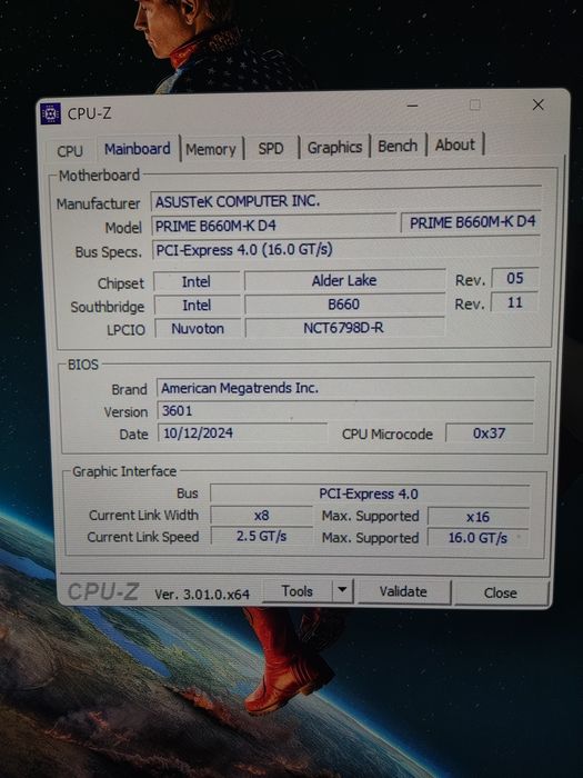 Продам Материнскую Плату Asus b660m-K D4