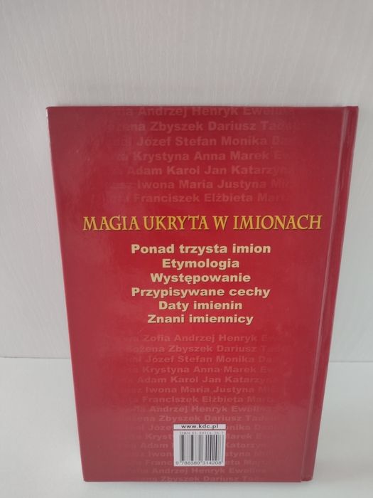 Książka Znaczenie imion Andrzej Sieradzki