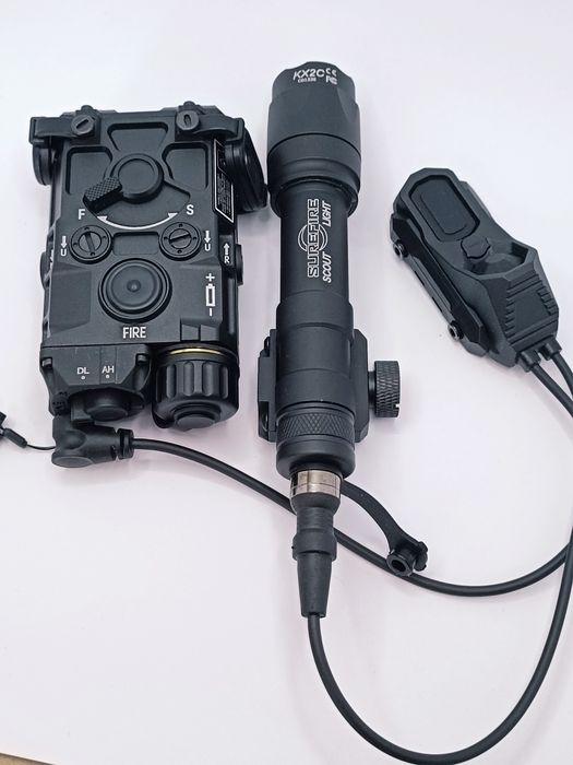 Eotech OGL + ліхтар Sure Fire M600 + виносна кнопка Axon, лцу