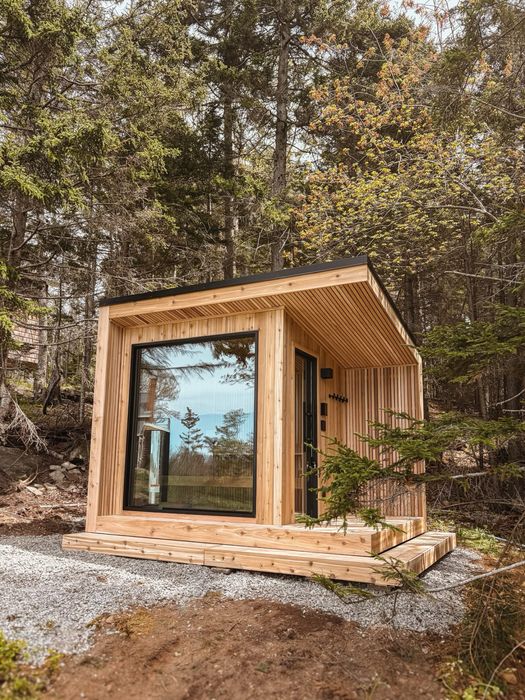 Баня сауна каркасні модульні будинки A-Frame Барнхаус під ключ