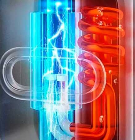 Проточный водонагреватель душ с краном на стену