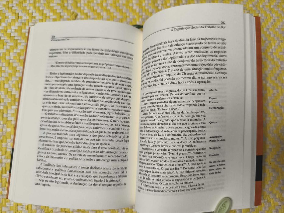 Crianças com dor – 
Anada Fernandes