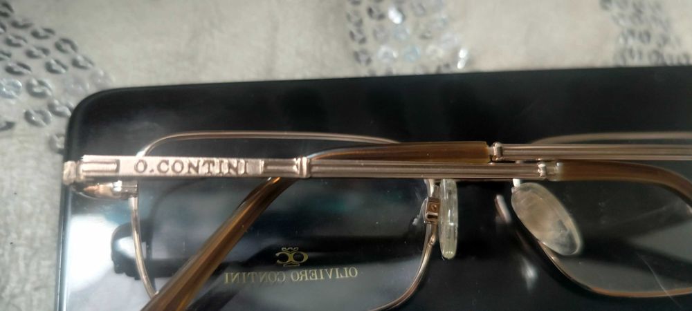 Nowe włoskie okulary oprawki Oliviero contini Artgold