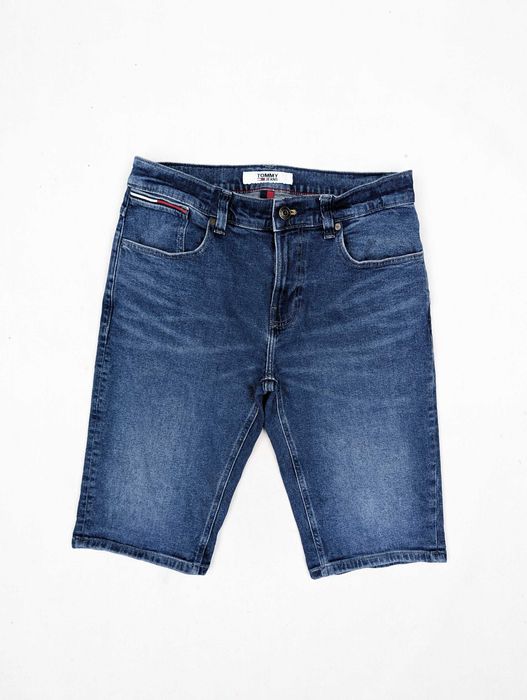 Tommy Hilfiger spodenki męskie jeansowe przed kolano M