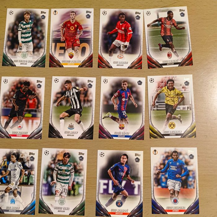 36 CArtas Rookie Topps UCC