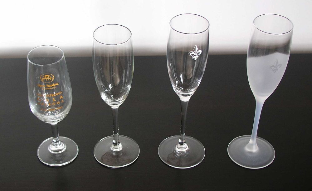 Kieliszki do szampana