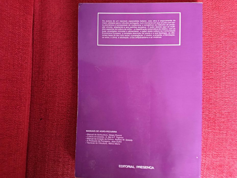 Técnicas de Viticultura - Marco Marro - Editorial Presença