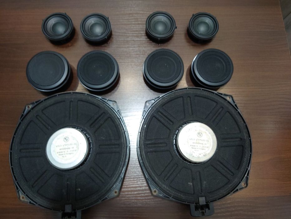 BMW  Е34 40 ват Е39 саундвуфер E60 F10 Динамики Акустика Harman Kardon